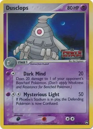 EX Power Keepers Dusclops #14/108 reverse holo